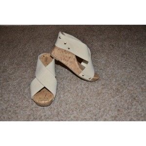 A.n.a Wedge Open Toe Sandals